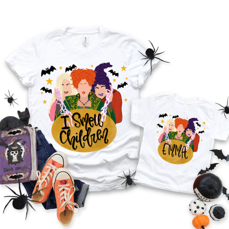 Custom I Smell Children Name Tee