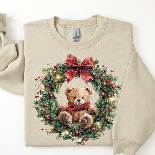 Bear Wreath Top