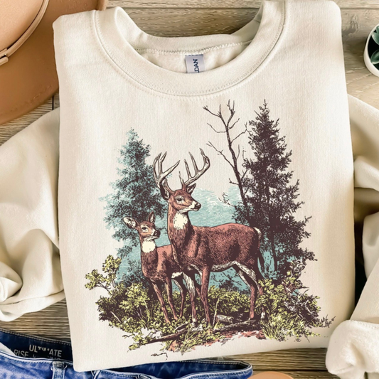 Vintage Deer Top