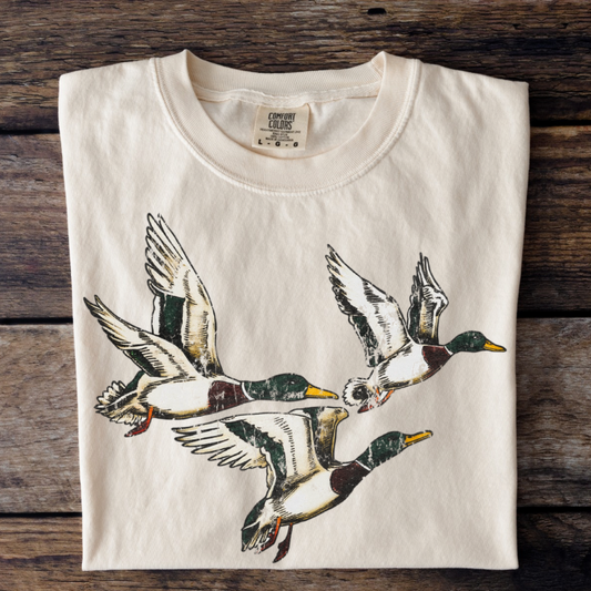 Vintage Duck Trio Tee