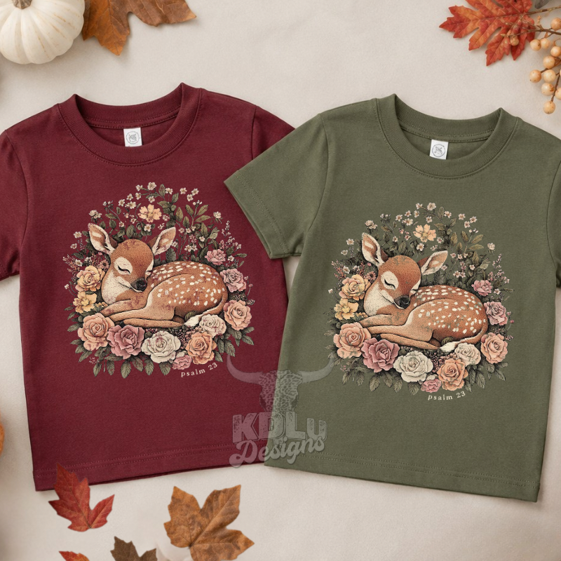 Psalms 23 Kids Tee
