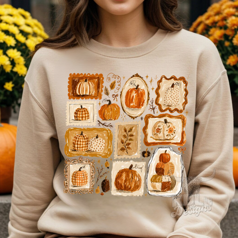Pumpkin Stamps Top