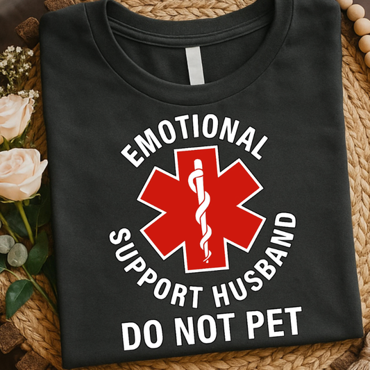 Emotional Support Husband Tee
