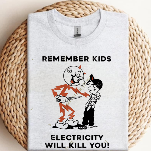 Electricity Kills Tee