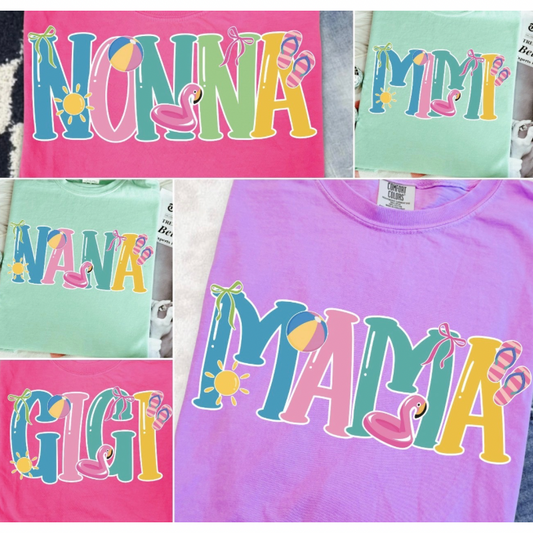 Custom Summer Mama Tee