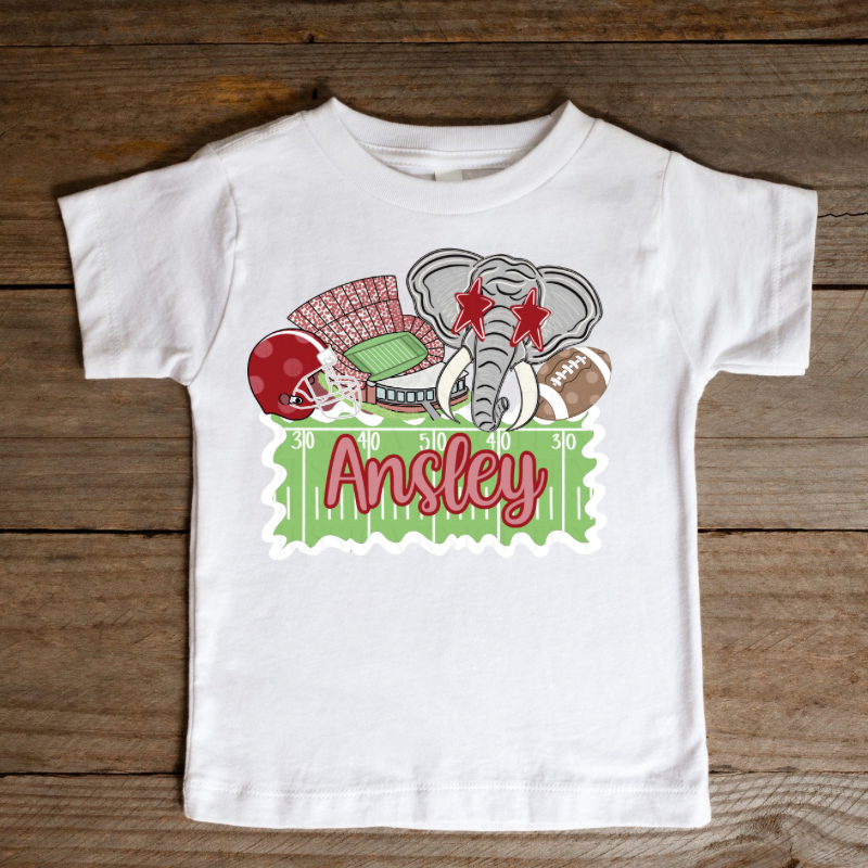 Football Team Name Tee