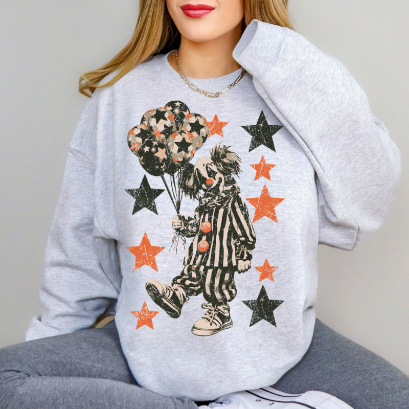 Distressed Clown Top