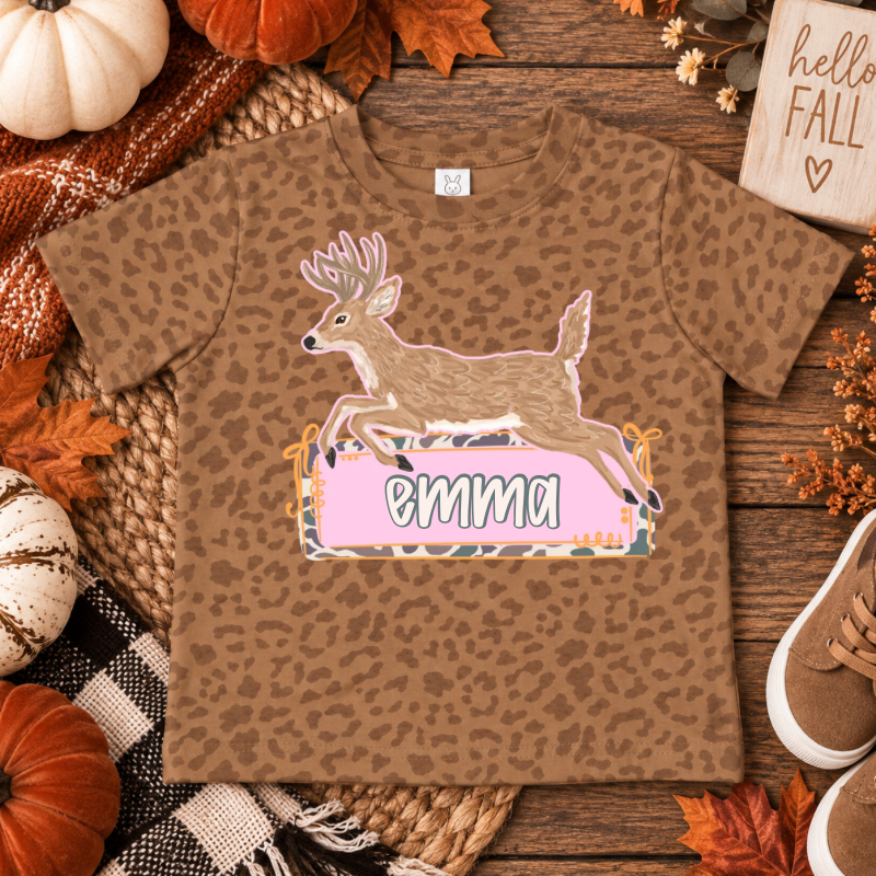 Oh Deer Name Tee