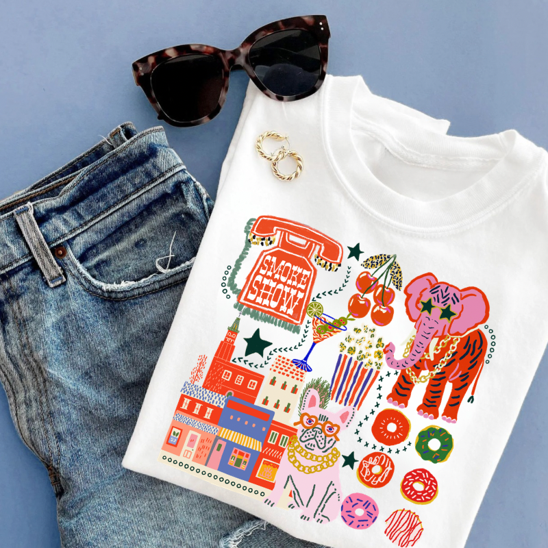 Funky Doodles Tee
