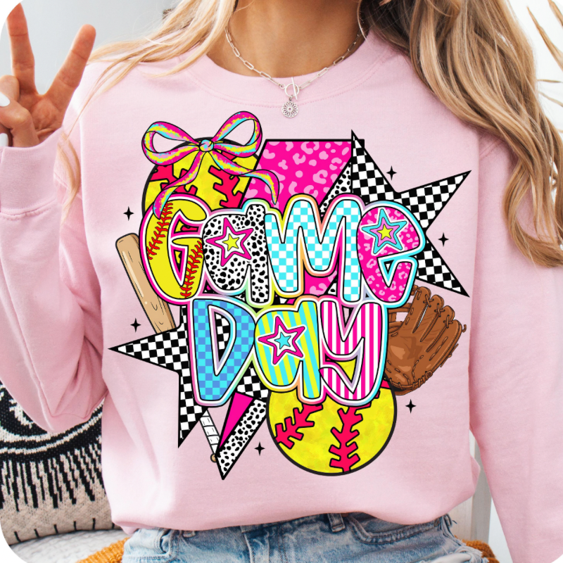 Softball Preppy Top
