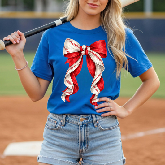 Frilly Bow Ball Tee