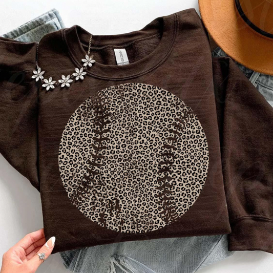 Leopard Ball Top