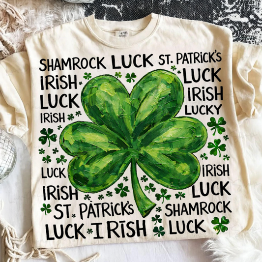 Shamrock Word Tee