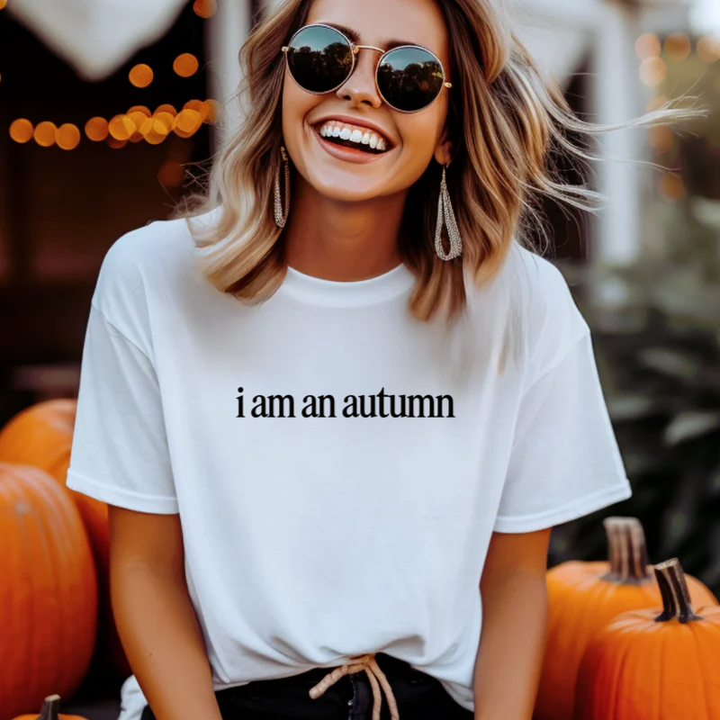 An Autumn Simple Tee