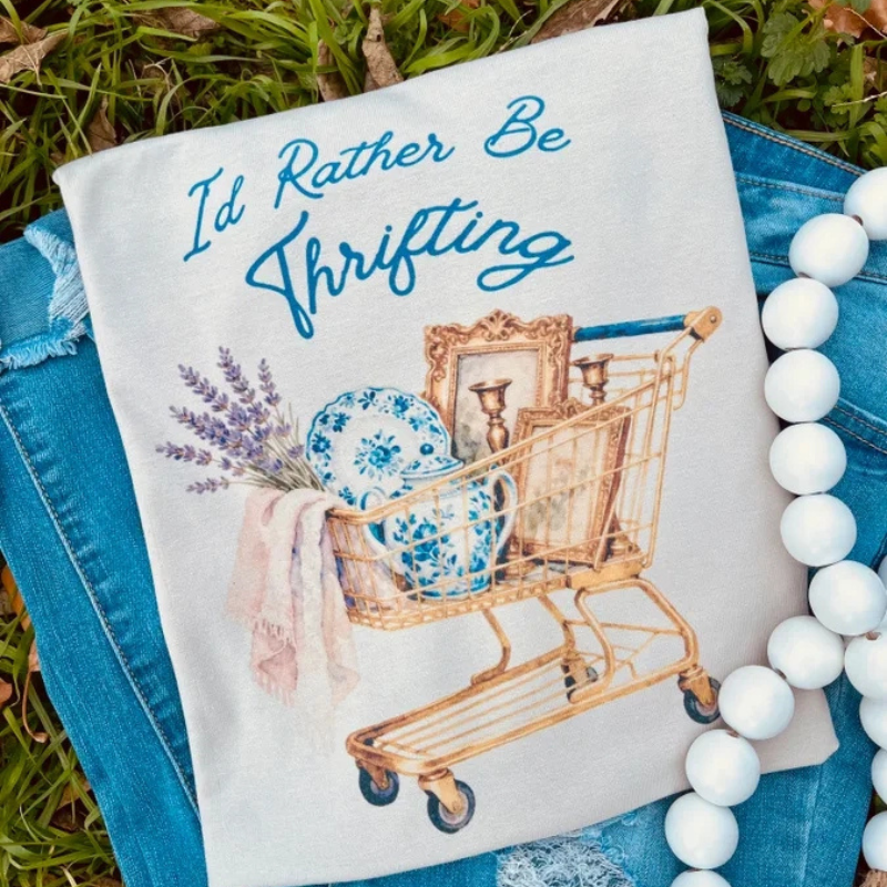 Rather Be Thrifting Top