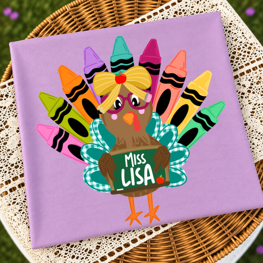Teacher Turkey Top