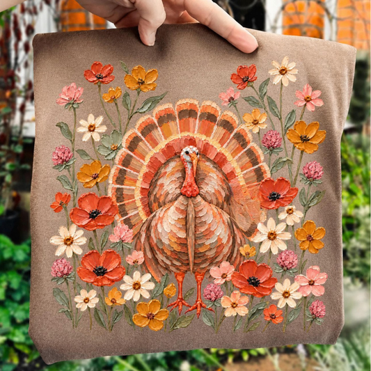 Watercolor Turkey Top