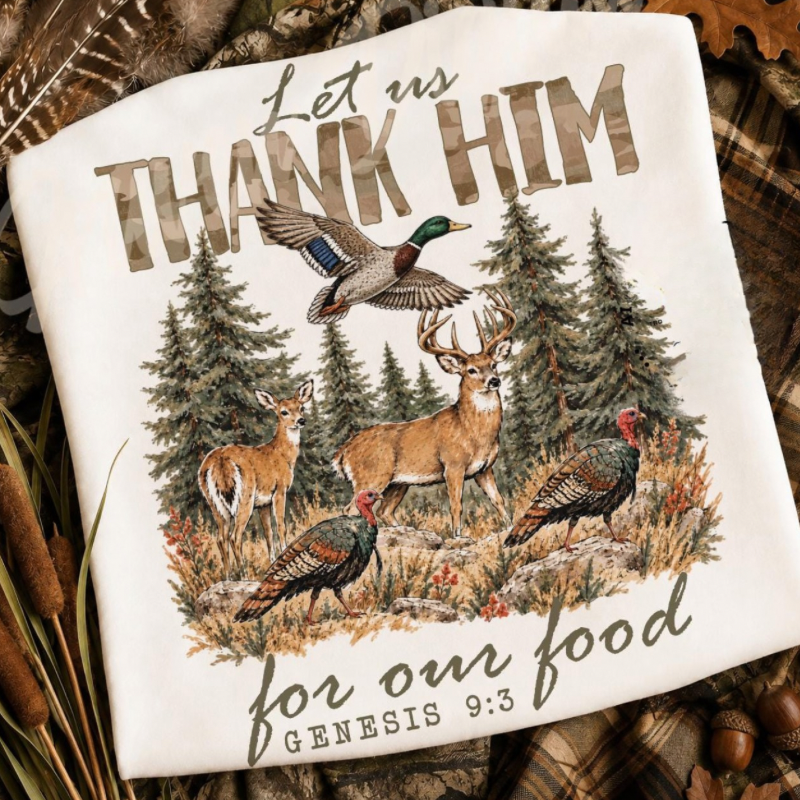 Thank Him For Food Top