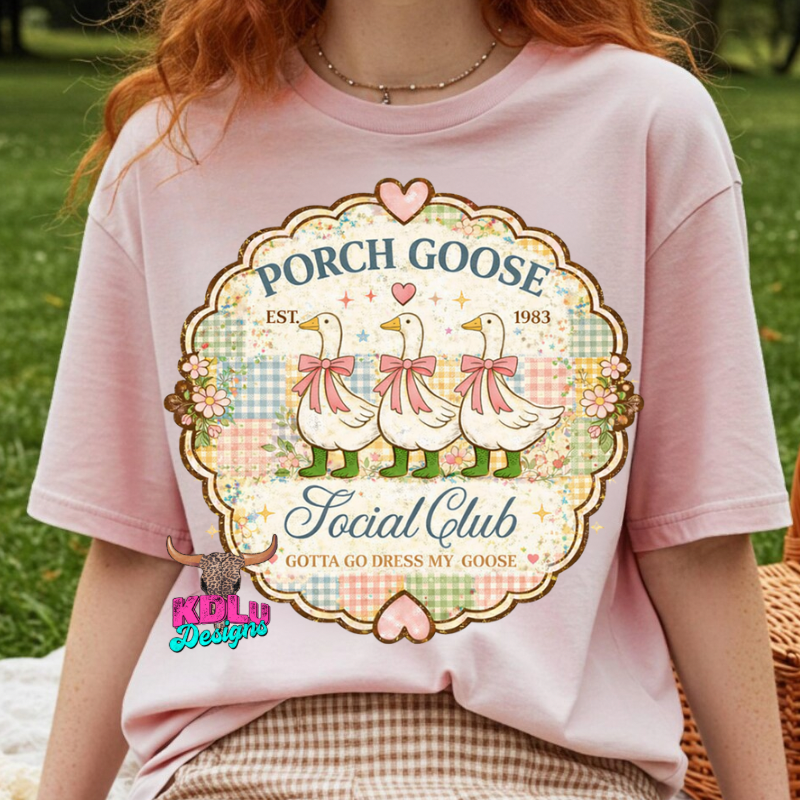 Porch Goose Era Tee