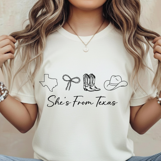 She’s From Texas Tee