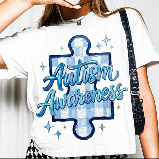 Autism Awareness Piece Tee