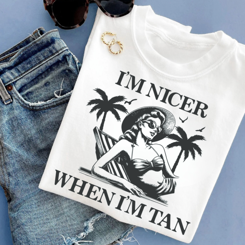 Nicer When Tan Tee