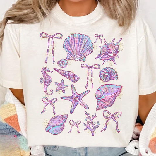 Pastel Seashell Tee