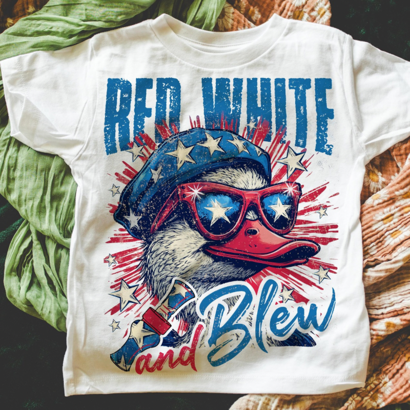 Red, White, and Blew Tee (Kids)