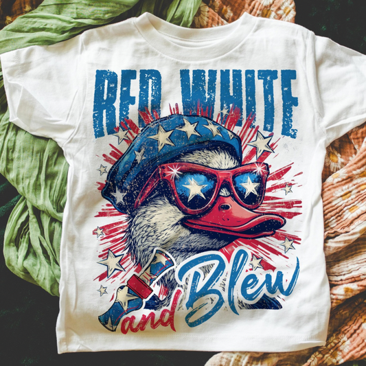 Red, White, and Blew Tee (Kids)
