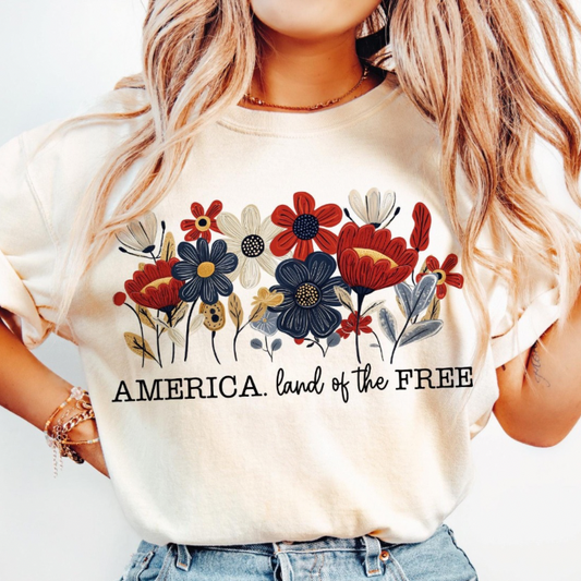 The Free Flowers Tee