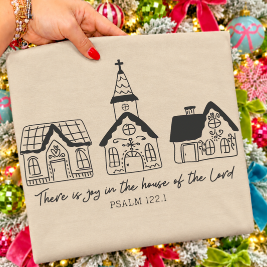 Joy in the Gingerbread House Tee
