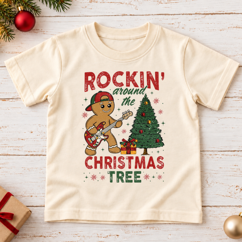 Gingerbread Rockin Tee