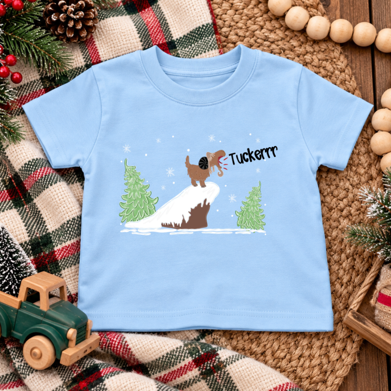 Christmas Goat Name Tee