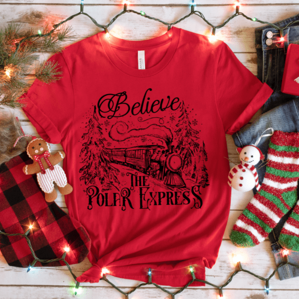 Believe Train Tee