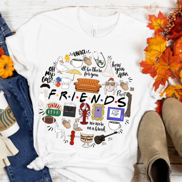 Friends Collage Tee