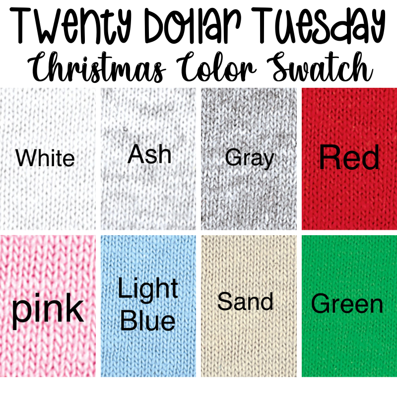 Twenty Tuesday Color Swatch for KDLu Designs