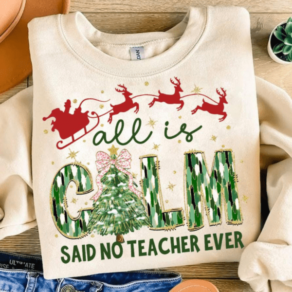 All is NOT Calm Sweatshirt