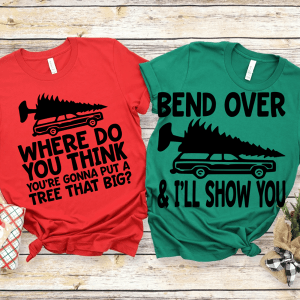 Griswold Tree Shopping Tee Set - Where do you think...?