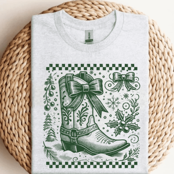 Christmas Boot Tee