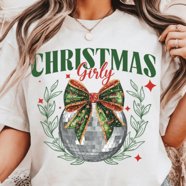 Christmas Girly Tee