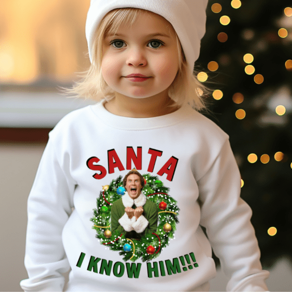 I Know Santa Sweatshirt (Youth)