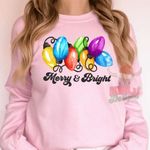 Merry & Bright Sweatshirt