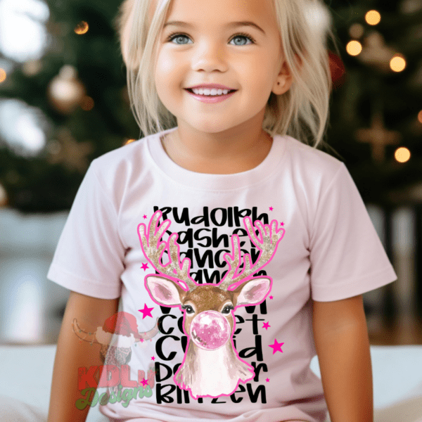 Preppy Rudolph Tee (Youth)