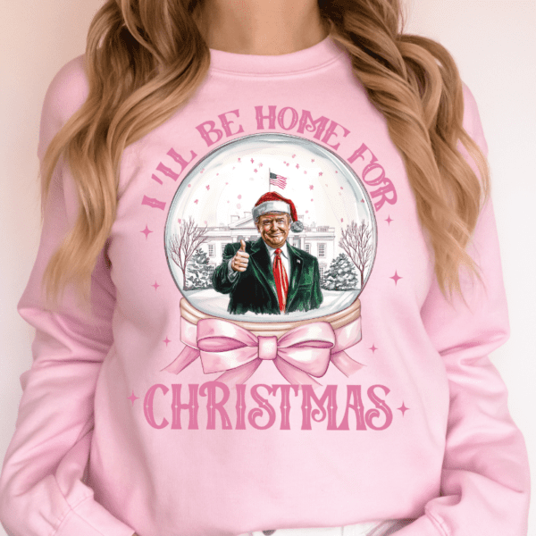 Home for Christmas Bows Sweatshirt