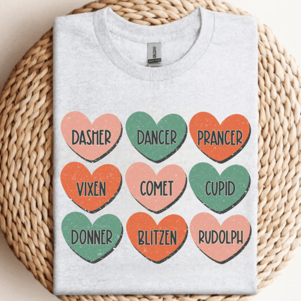 Reindeer Names Tee