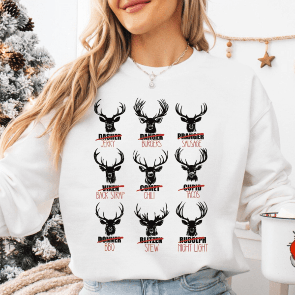 Reindeer Nicknames Sweatshirt