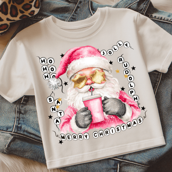 Santa Charm Tee (Youth)