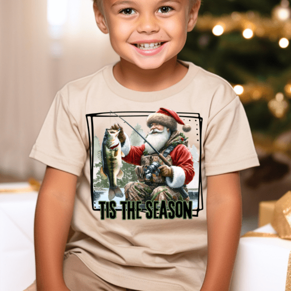 Tis the Season Fishing Tee (Youth)